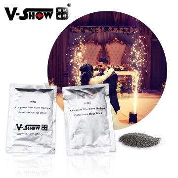 VSHOW TP200 Titanium Powder - 10 Bags for Cold Spark Machine, Wedding Events