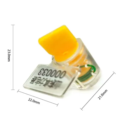 Plastic Gas Meter Seal for Electricity Water Meter Instrument