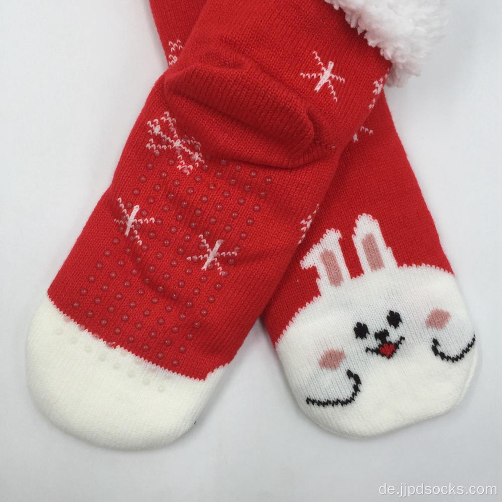 Cartoon Bunny Lounge Socken