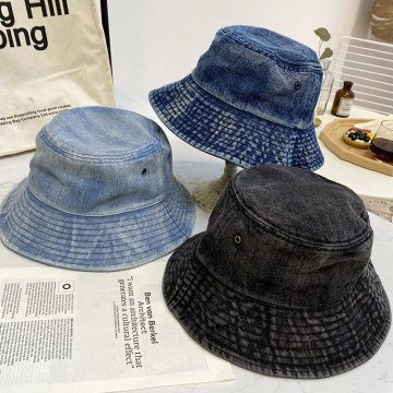 Custom Denim Bucket Hat - Wholesale Summer Jean Fisherman Hat