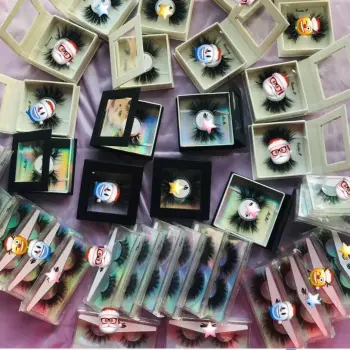 Eli 25mm Mink Eyelashes Vendor,Wholesale Mink Eyelash Custom Label Private Label,Natural Lashes 3D Mink Eyelashes