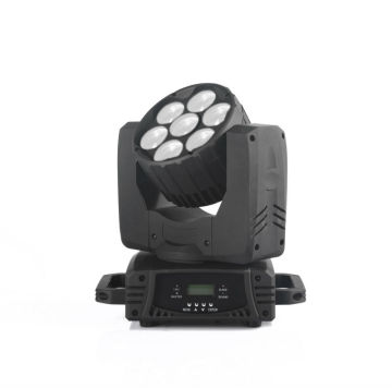7pcs 20w Moving Head Led Beam White Led Stage Lighting