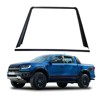 Cars Body Kit Auto Tail Gate Rail Guard Cover 4Pcs Decoration Rear Trunk Trim Protection Strip for Ford Ranger/F150 2012-2020