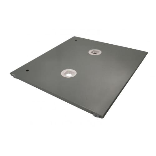 Oem Sheet Metal Baseplate OEM Aluminum Punching Base Plate Fabrication & Assembly Factory