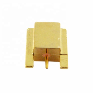 High quality smp male flat gold plated
