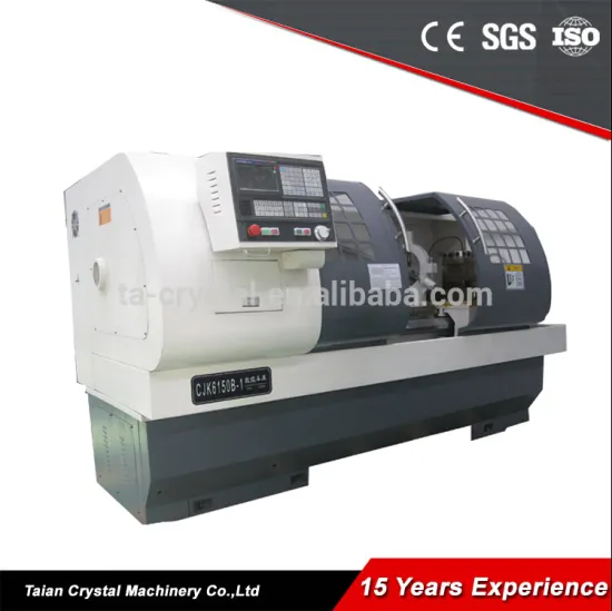Three Gears Stepless Speed CNC Long Bed Lathe Machine CJK6150B-1