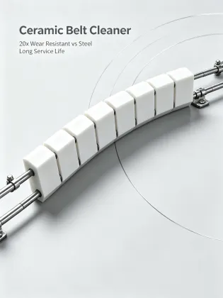 Conveyor Accessories Ceramic Conveyor Belt Cleaner