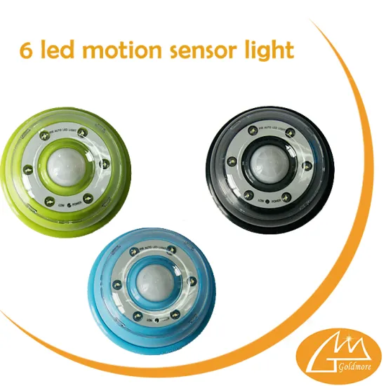goldmore1 6 led night motion sensor night light, battery powered motion sensor, Auto PIR 6 LED Infrared Sensor Motion Detector
