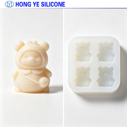 Soft elastic silicone for craft making