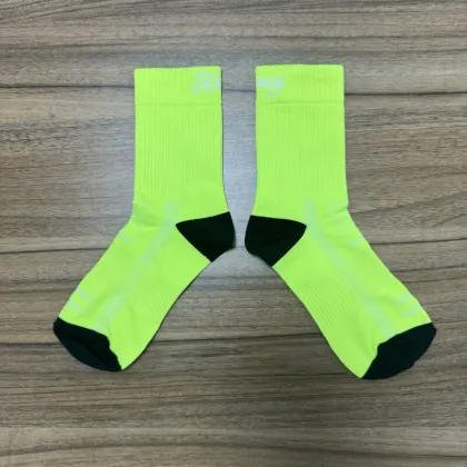 Custom Quality Design Logo Sport Socks: Men's Nylon Cycling Socks