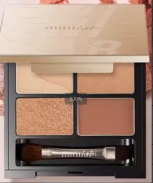 Minilab Light Shifting Eyeshadow Palette 02 Misty Pink Glow 5.8g