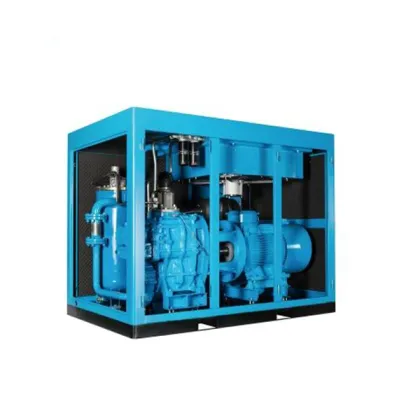 Durable twin screw textile tech air compressor
