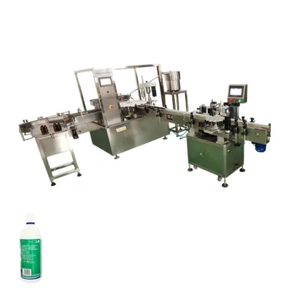 Automatic Contact Lens Care Solution Filling and Capping Machine