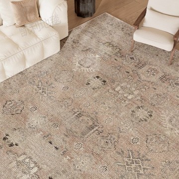 Трудовой винтажный ковер в европейском стиле