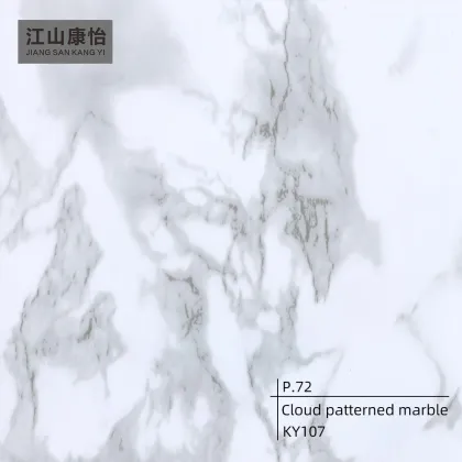 Cloud marble PVC environmentally friendly film furniture