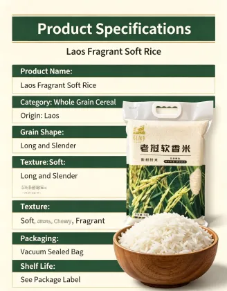 Premium Laos Fragrant Soft Rice