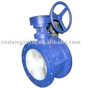 Worm gear butterfly valves
