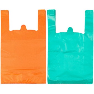 Shopping Thank Reusable and Disposable Grocery Bags