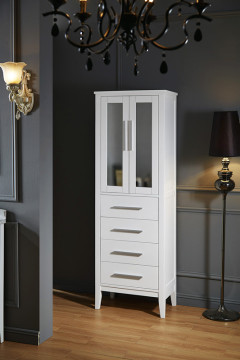 white color living room high cabinet 1001H