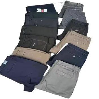 Dollar Model WQK020 Long Pants - Wholesale Plus Size Formal Men's Sweat Pants