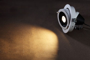 Customized 90cri 16w 1000lm 6 Inch Recessed Eyeball Trim Dimmable Accent Lighting