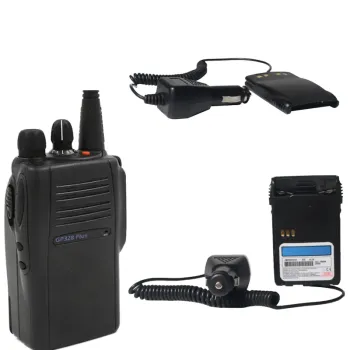 GP328 Plus Walkie Talkie - Compatible with Motorola, Digital 4G, 10/50/100km Range