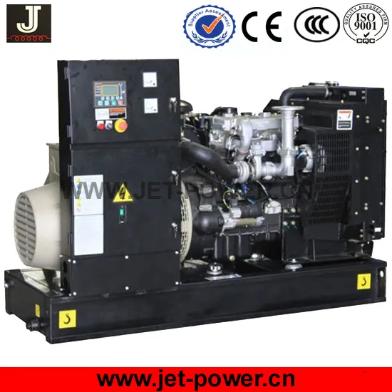 Lovol engine 60kw diesel generator 75kva with key start