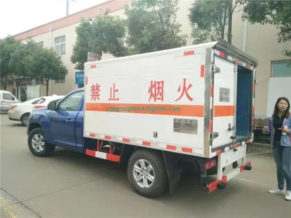 Saic chase T60 pickup truck blasting equipment carrier