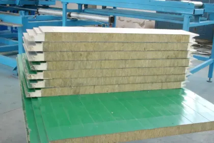 rockwool sandwich board production line