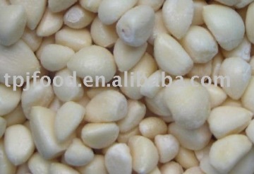 Frozen garlic granules - unblanched