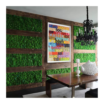 Linwoo UV Resistant Greenery Backdrop for Decoration