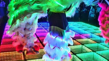 LED Stage 3D Το Infinity LED Dance Floor