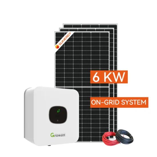 On Grid Solar Energy System with MPPT Inverter - 6KW/8KW/10KW Home Solar Battery