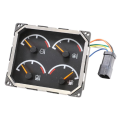 Bulldozer D9R square instrument module 166-6928, electronic control dashboard 1666928
