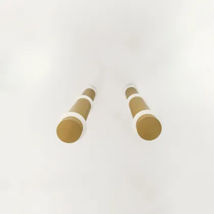 Wall Mounted Aluminum Black Gold Wine Rack - Bottle Storage Container