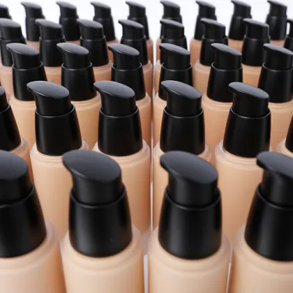 No Logo Liquid Foundation Private Label Face Makeup Waterproof Matte Beauty Bulk Foundation Makeup