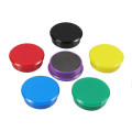 Flat Button Round Magnet for Whiteboard Refrigerator Note