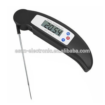 ESUN EN-2023 Ultra Fast Instant Read Digital Barbecue Meat Thermometer With Folded Probe