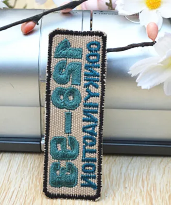 Customed Letter Chapter Embroidery