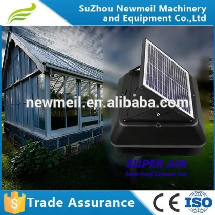 SuperAir-R/S 12w12inch indoor solar exhaust fan