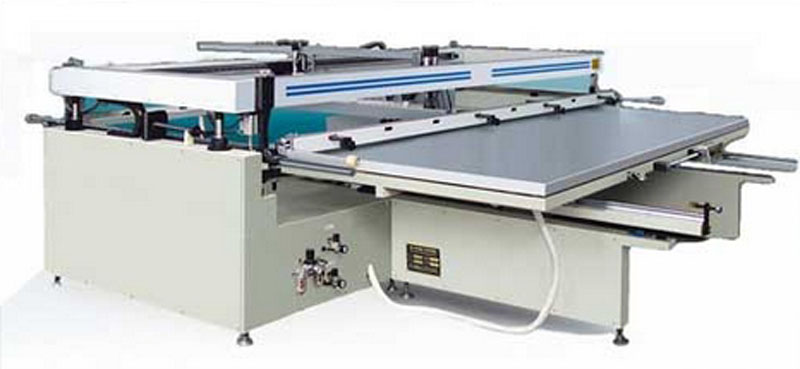 Semi-automatic screen printer