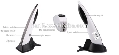 2.4G Wireless Pen Mouse Laser Pointer Wireless presenter Remote Mouse Laser Pointer High Resolution