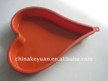 2012 hot-selling heart-shaped silicone cake mould