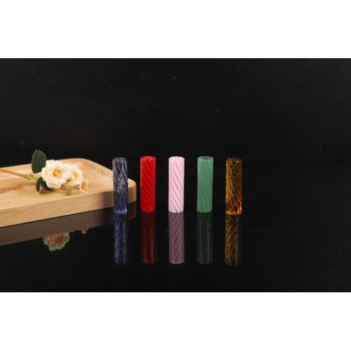 Suporte de cigarro de vidro de cristal para homens