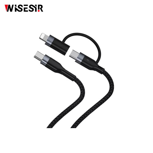 PD 60W 2 In 1 Fast Data Cable