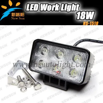 4INCH EPISTAR 18W LED WORK LIGHT FOR 4WD OFFROAD LAMP USE SUV TRACTOR