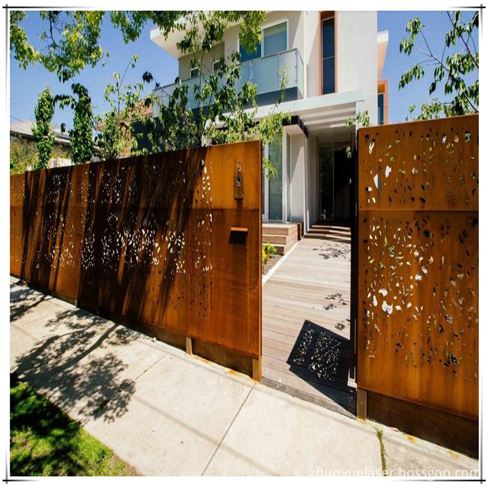 Laser Cut Gate And Fence