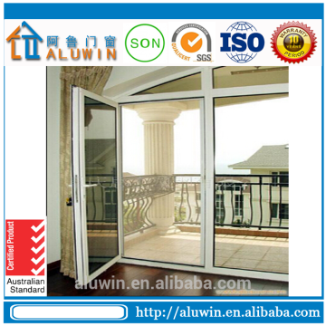 Australia Standard AS2047 French Doors For Sale / Aluminum Casement Door Design