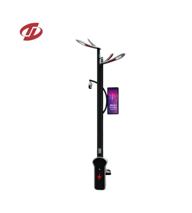 China Manufacturer 5G Smart Poles with Integrated WiFi, LED Display, and Traffic Analytics