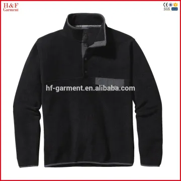 Snap closure cheap sherpa fleece pullover